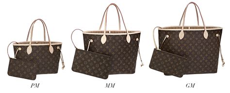 louis vuitton gm vs mm|louis vuitton neverfull size comparison.